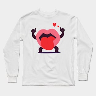 Five Senses - Happy Mouth Long Sleeve T-Shirt